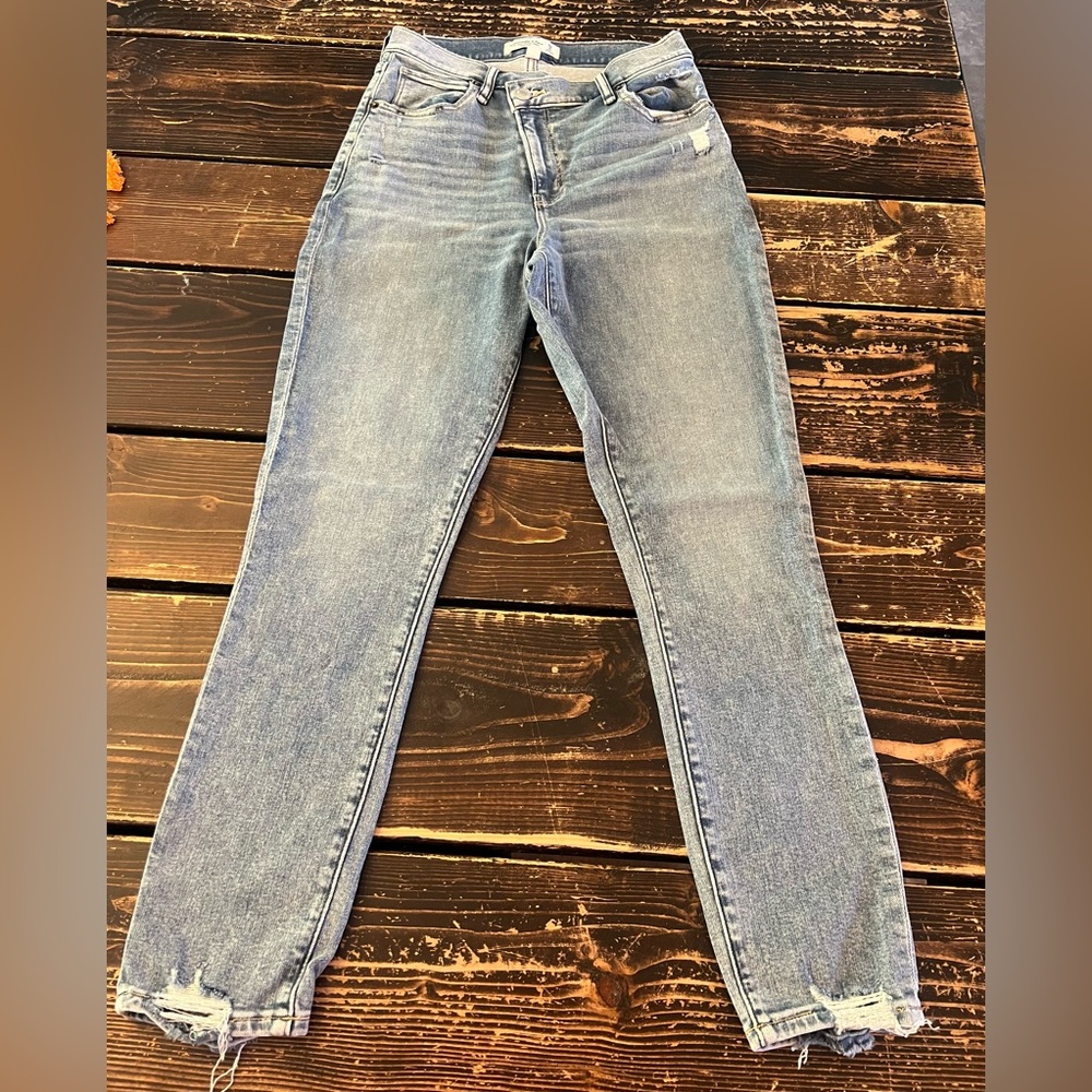 Abercrombie &  Fitch The Super Skinny Ankle High Rise Curve Love 28/6